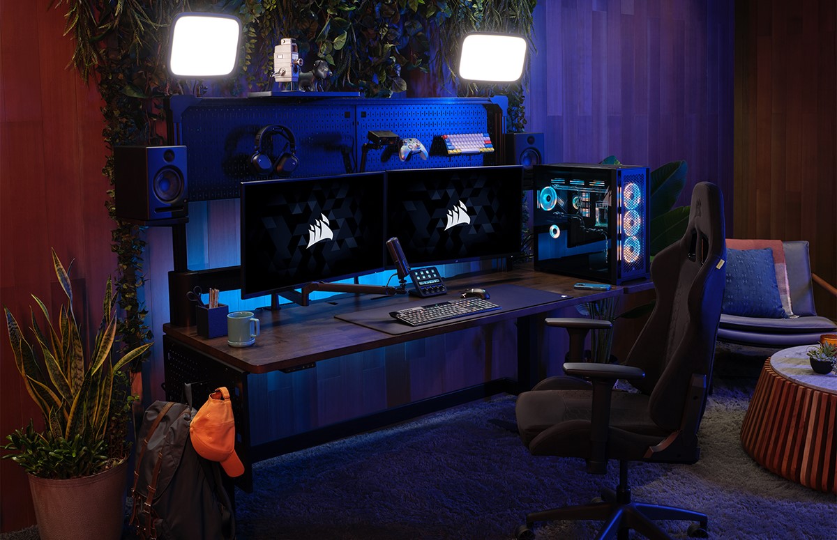 Corsair Introduces The Platform:6 Modular Desk To Elevate A Work Station Corsair Introduces The Platform:6 Modular Desk To Elevate A Work Station