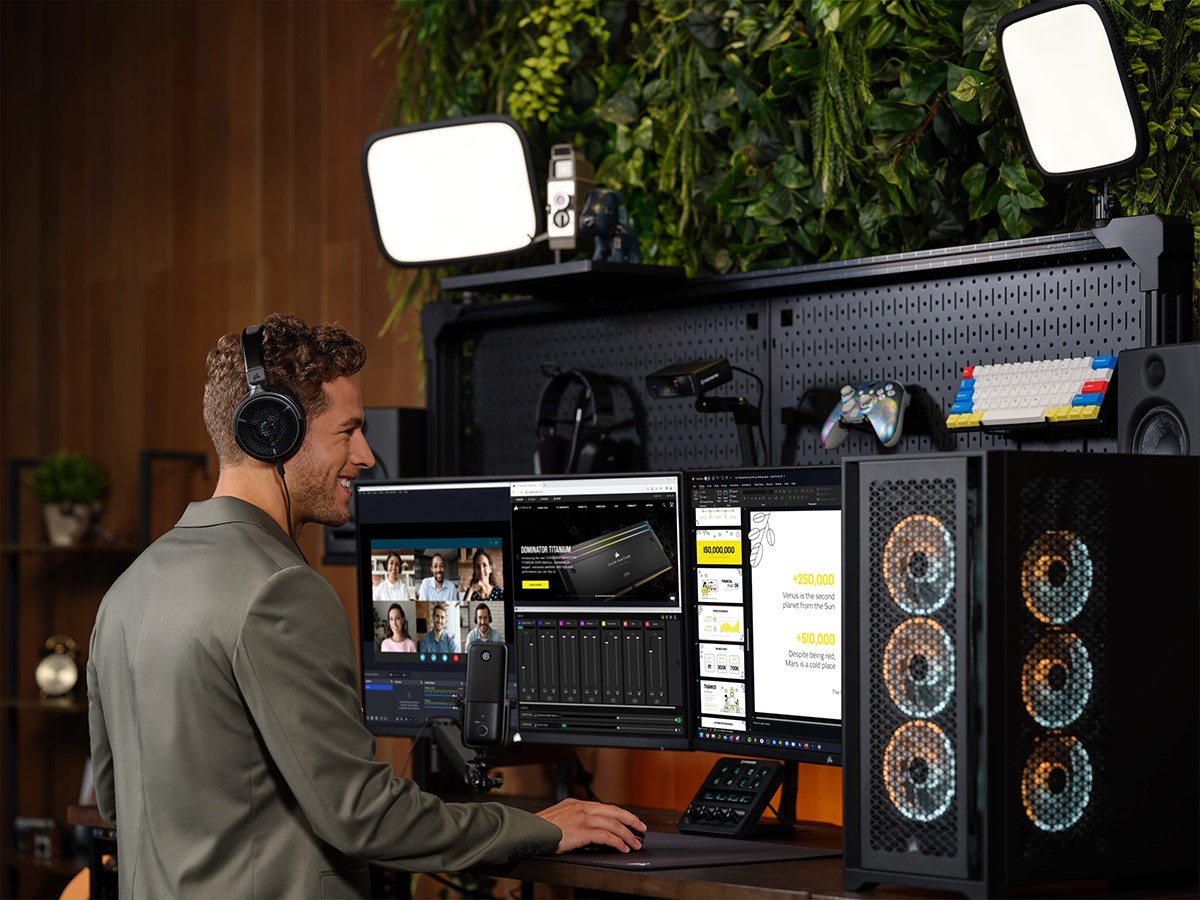 Corsair Introduces The Platform:6 Modular Desk To Elevate A Work Station Corsair Introduces The Platform:6 Modular Desk To Elevate A Work Station