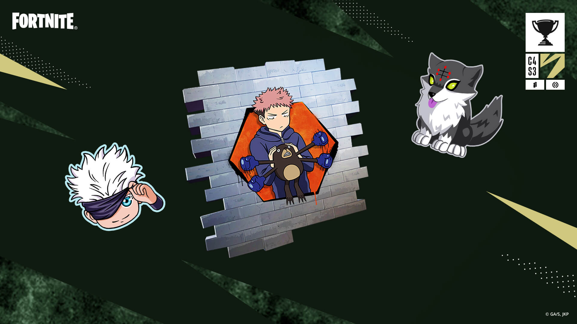 Jujutsu Kaisen Curses Fortnite In An Epic New Crossover