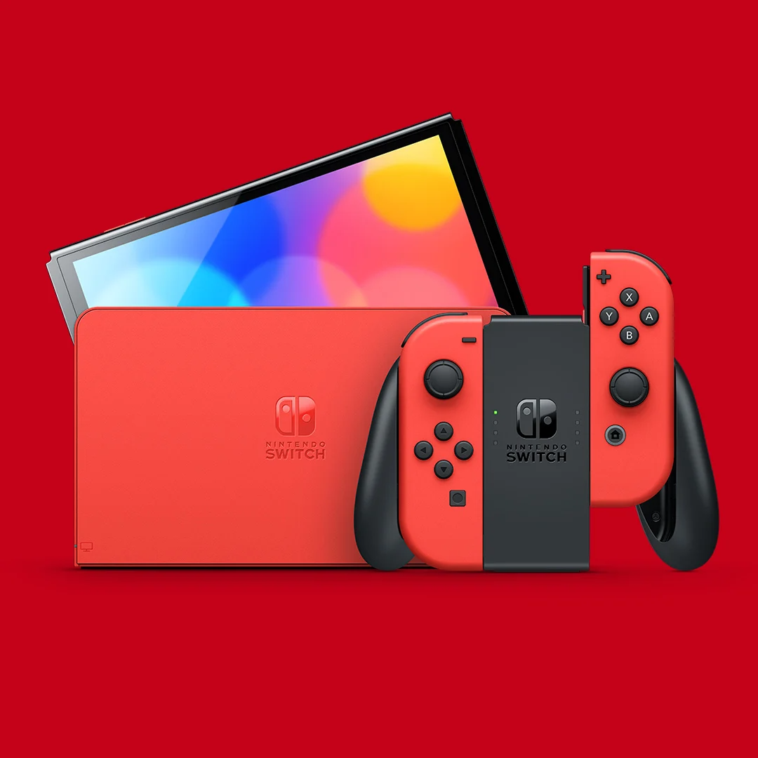 Nintendo Announces Mario Red Edition Switch Oled At Super Mario Bros. Wonder Direct Nintendo Unveils Mario Red Edition Switch Oled Console