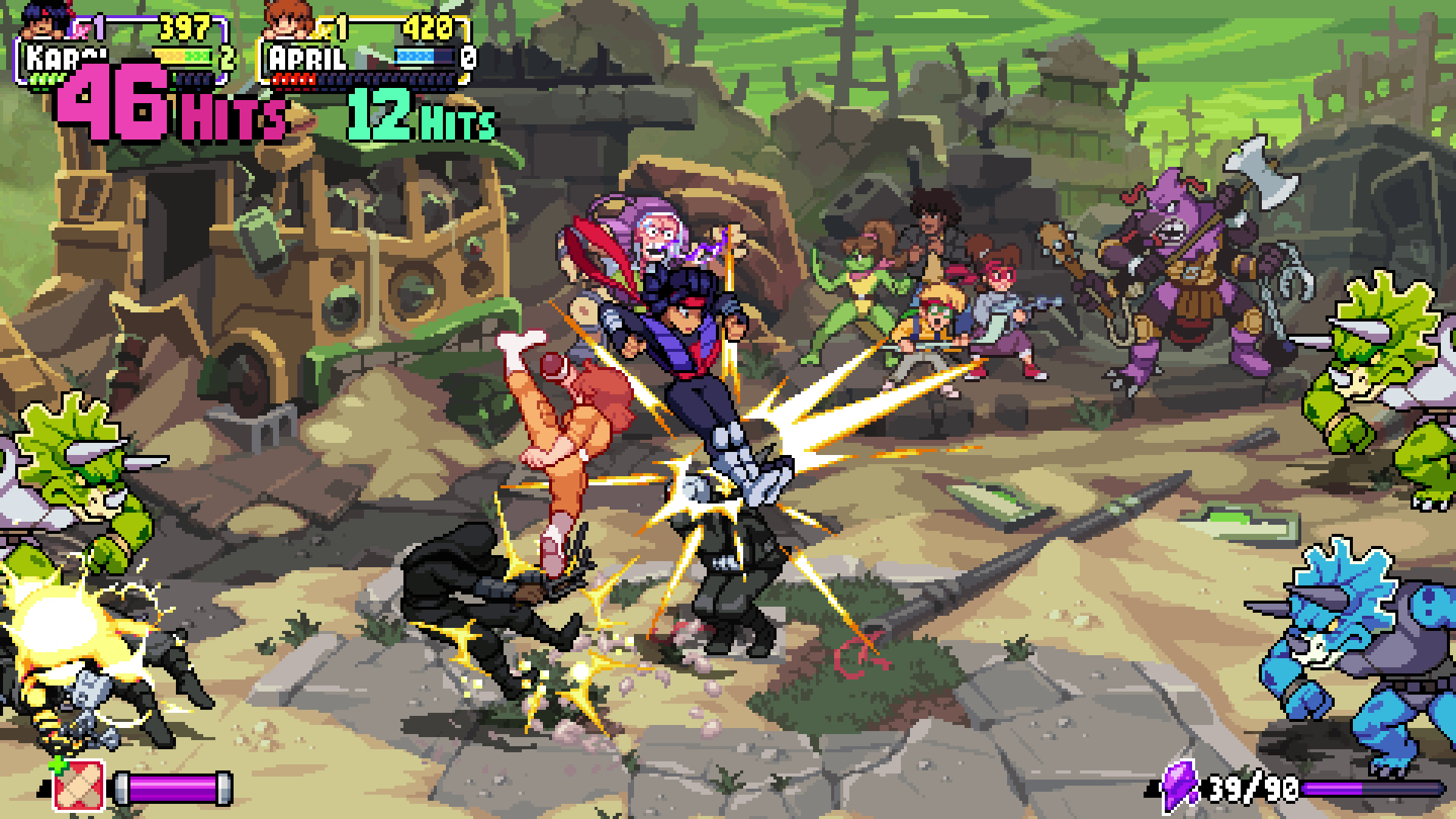 Dimension Shellshock DLC Fills Out TMNT: Shredder's Revenge's Shell