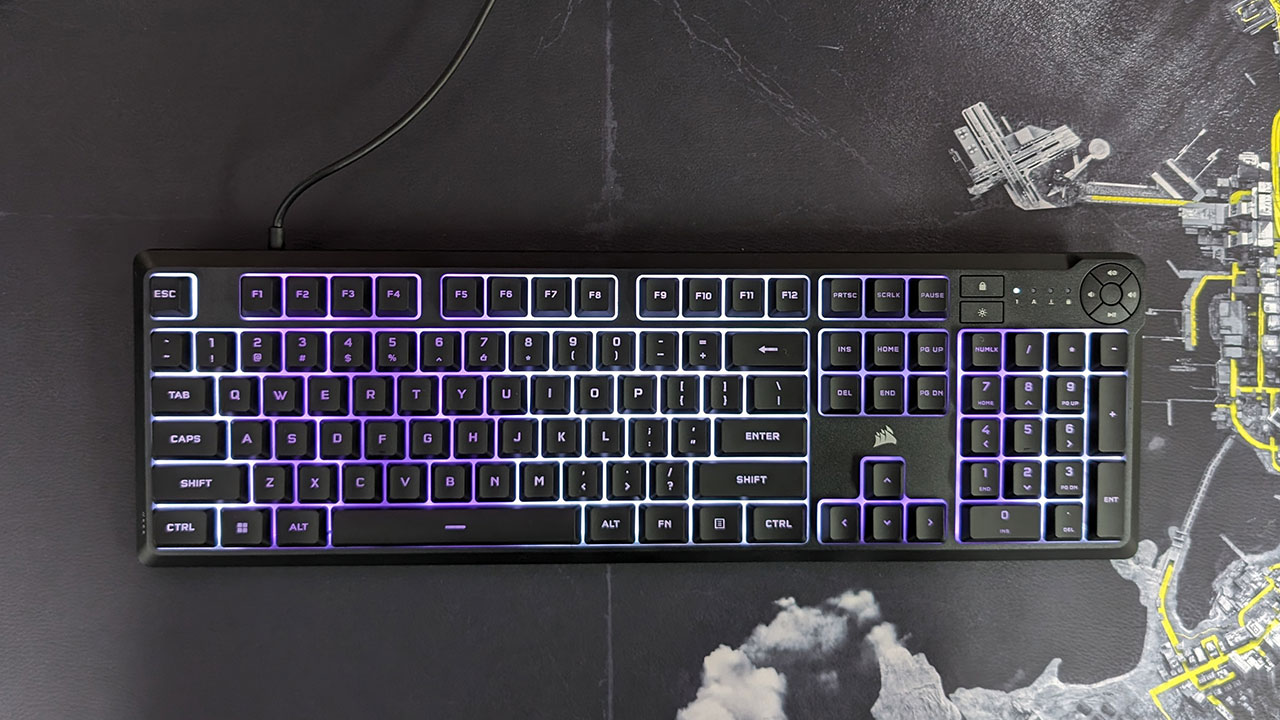 Corsair K55 Core Keyboard Review