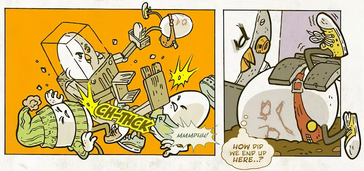 From Stop-Motion to Comics: The Von Dingles