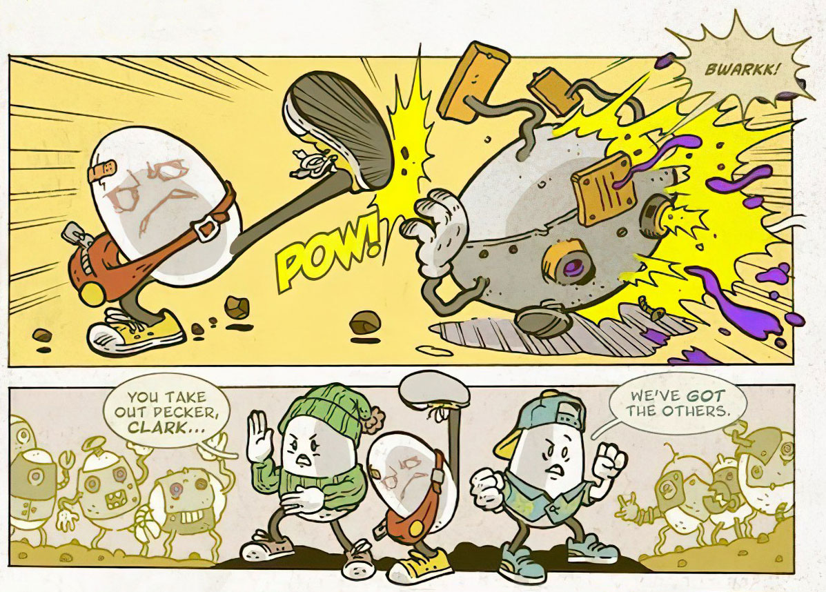 From Stop-Motion to Comics: The Von Dingles