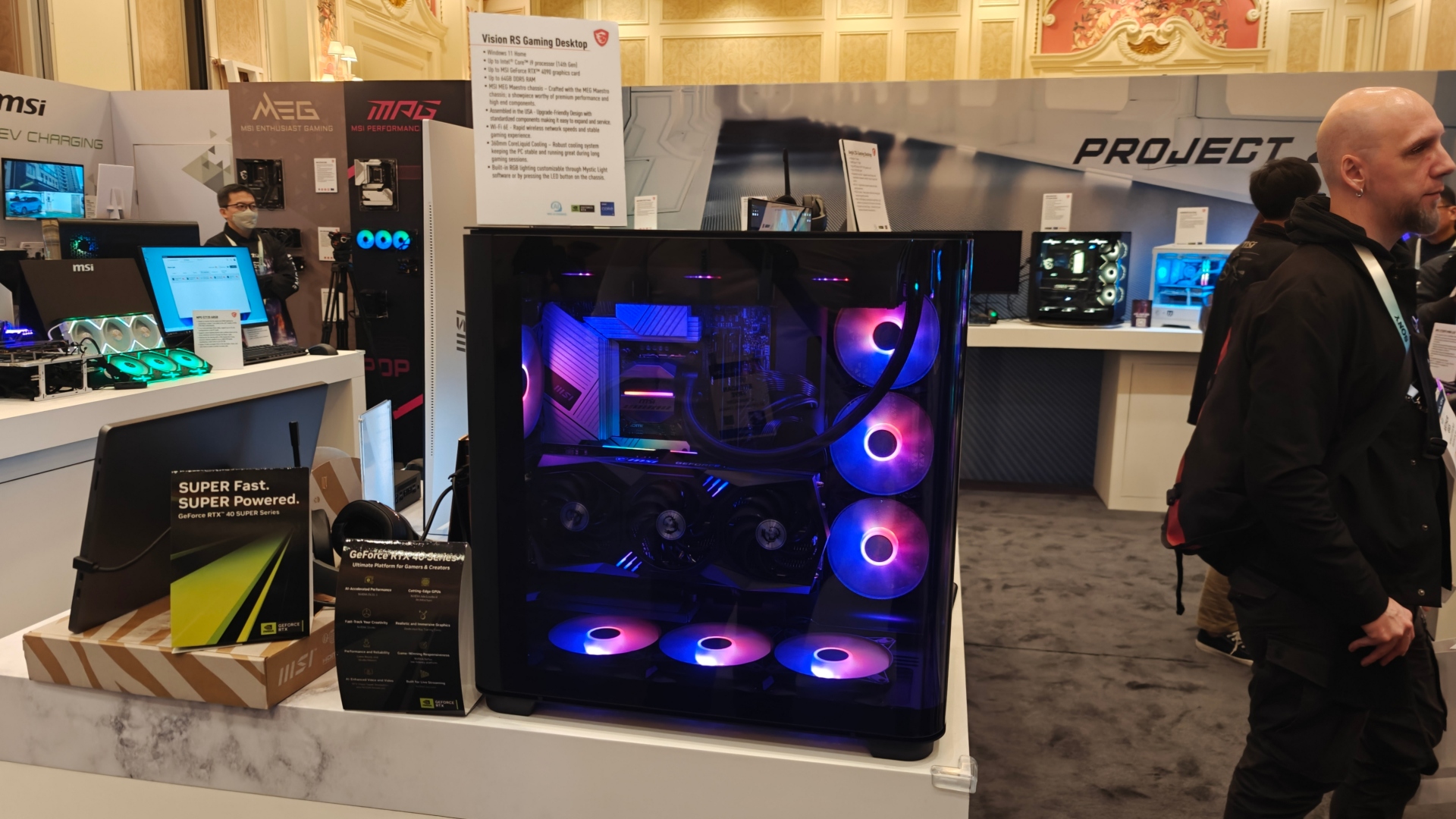 MSI’s Monitor & Desktop Solutions Shine at CES 2024