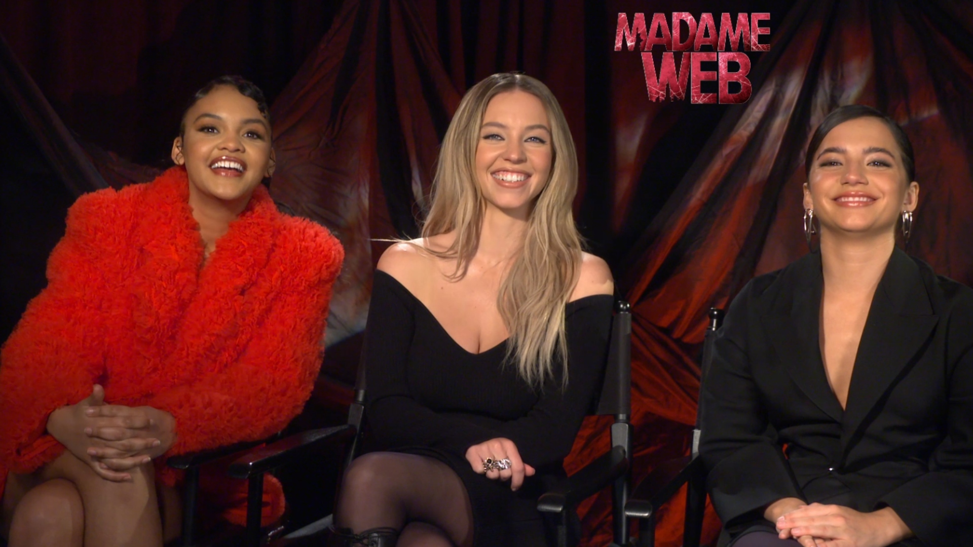 Madame Web: Chatting Super Teens with Sydney Sweeney, Celeste O'Connor & Isabela Merced