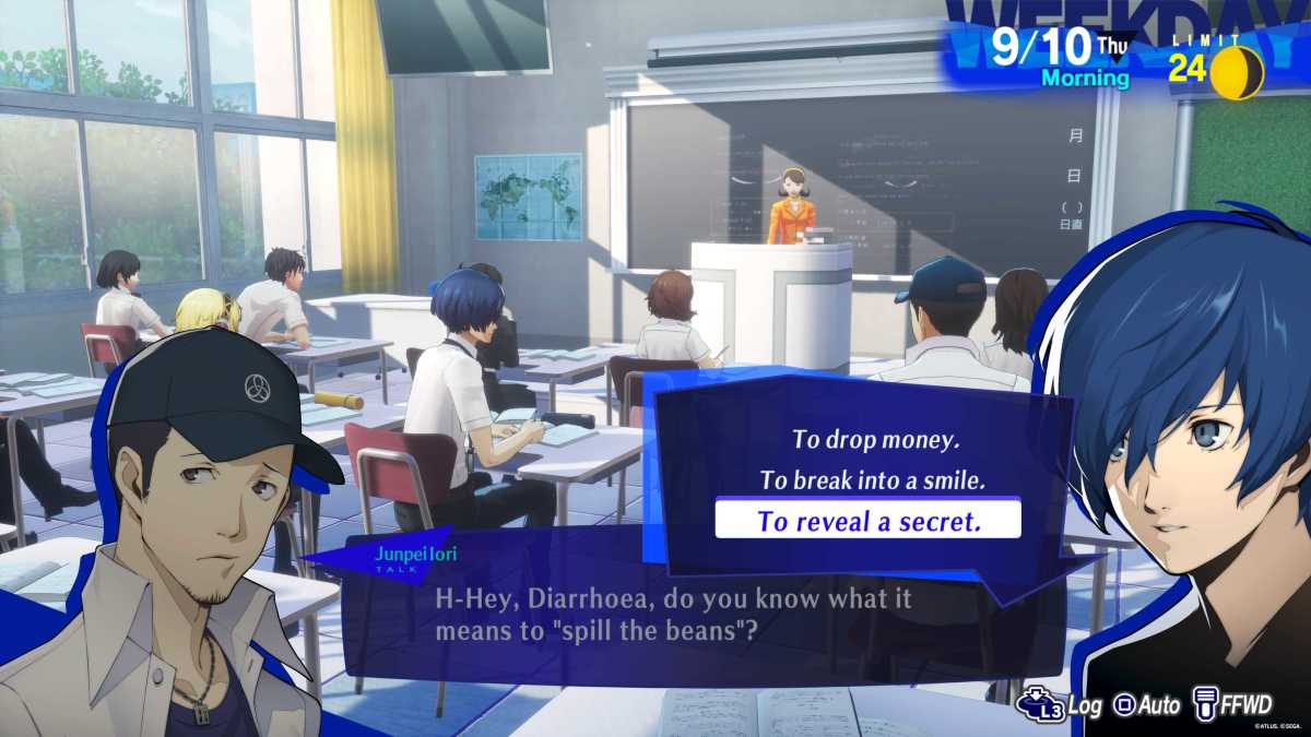 Persona 3 Reload Guide: All Class Answers