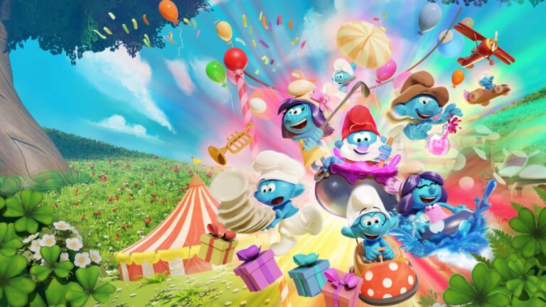 The Smurfs – Village Party Announced By Microids, Coming to All Platforms