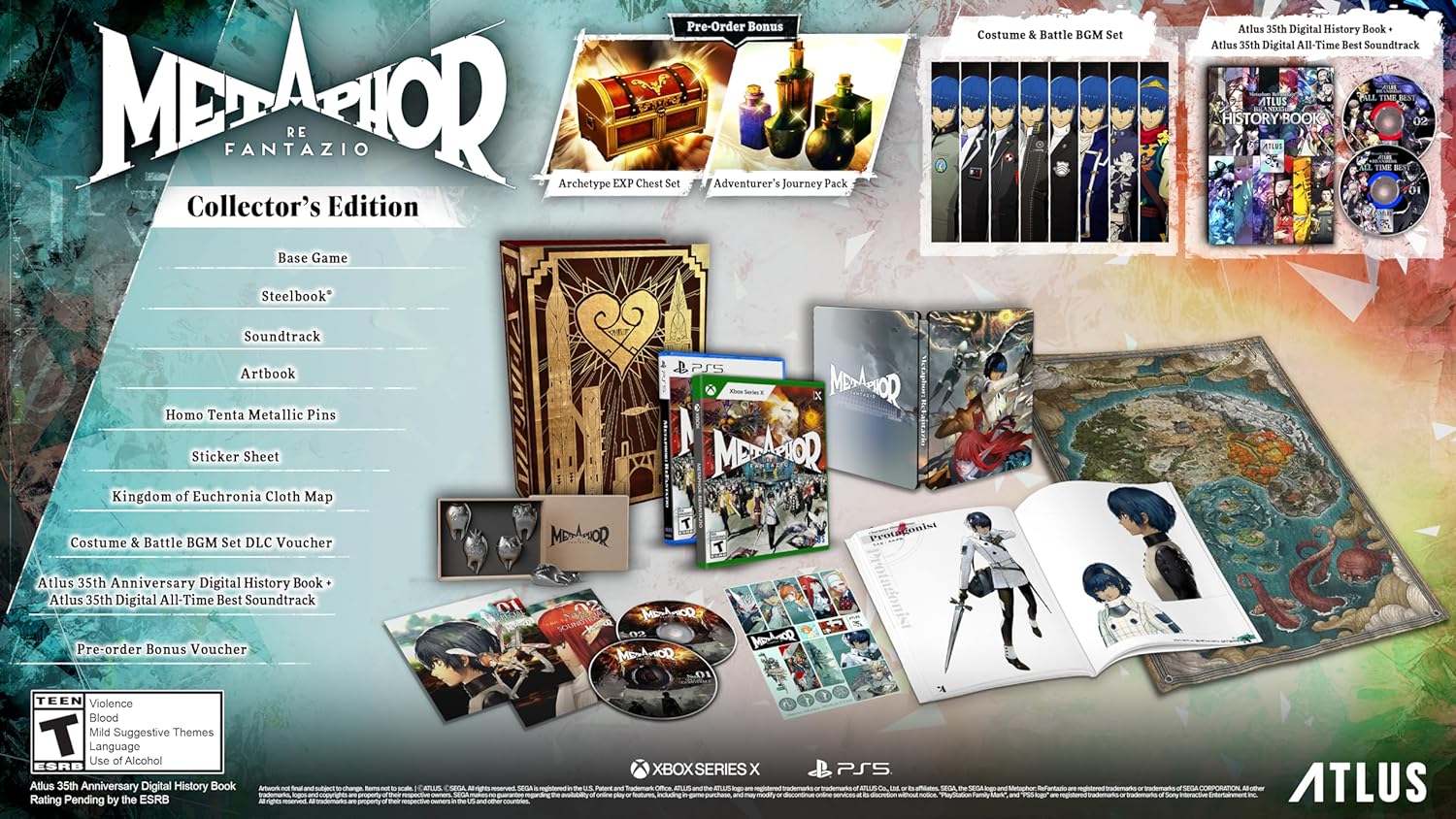 Metaphor: ReFantazio Now Has A Release Date & Big Collector's Edition