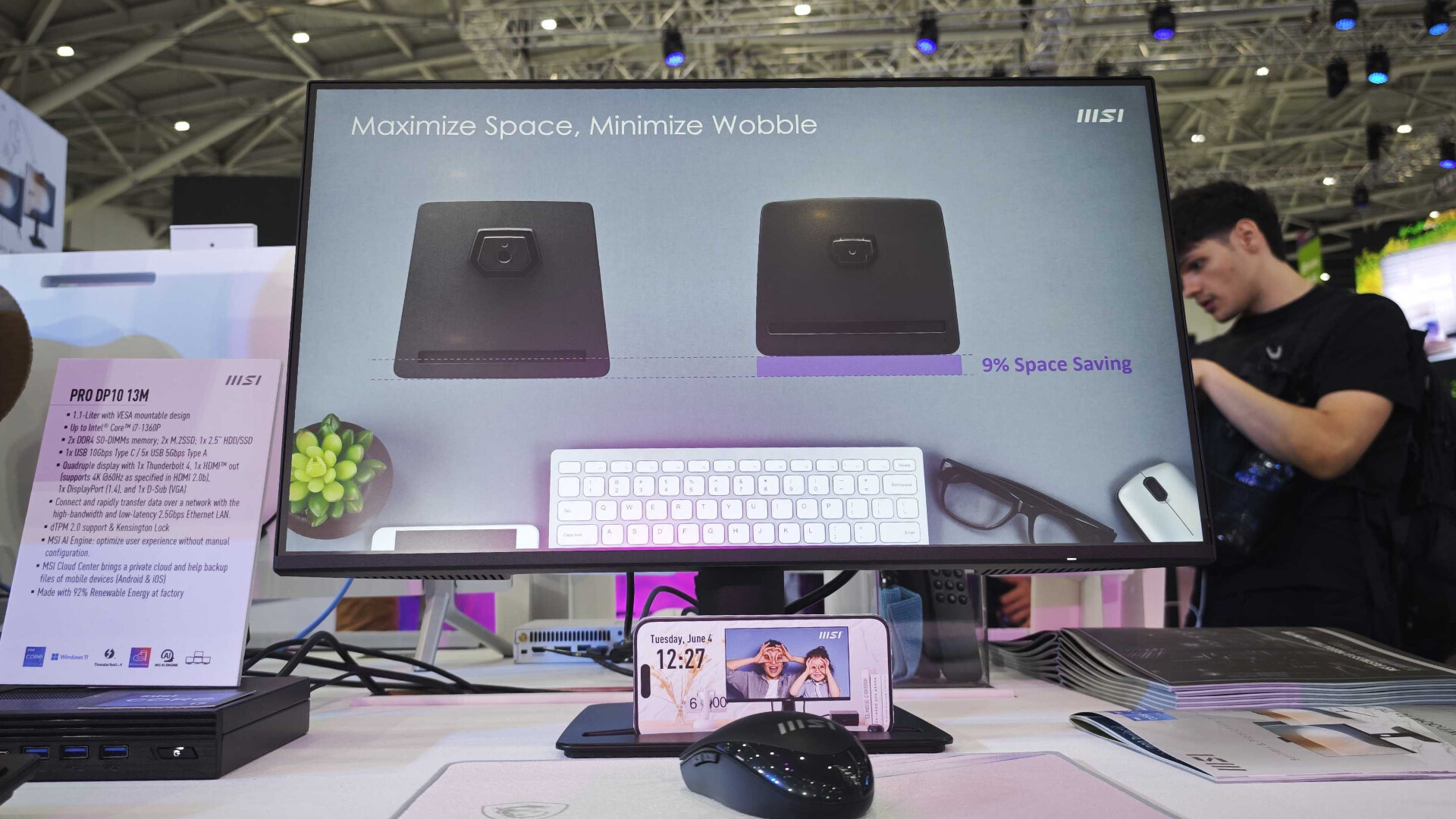 Computex 2024: MSI Monitors Bring More Than Gaming to the Show Floor