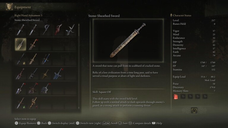 Elden Ring Shadow of the Erdtree Guide: Stone-Sheathed Sword Location