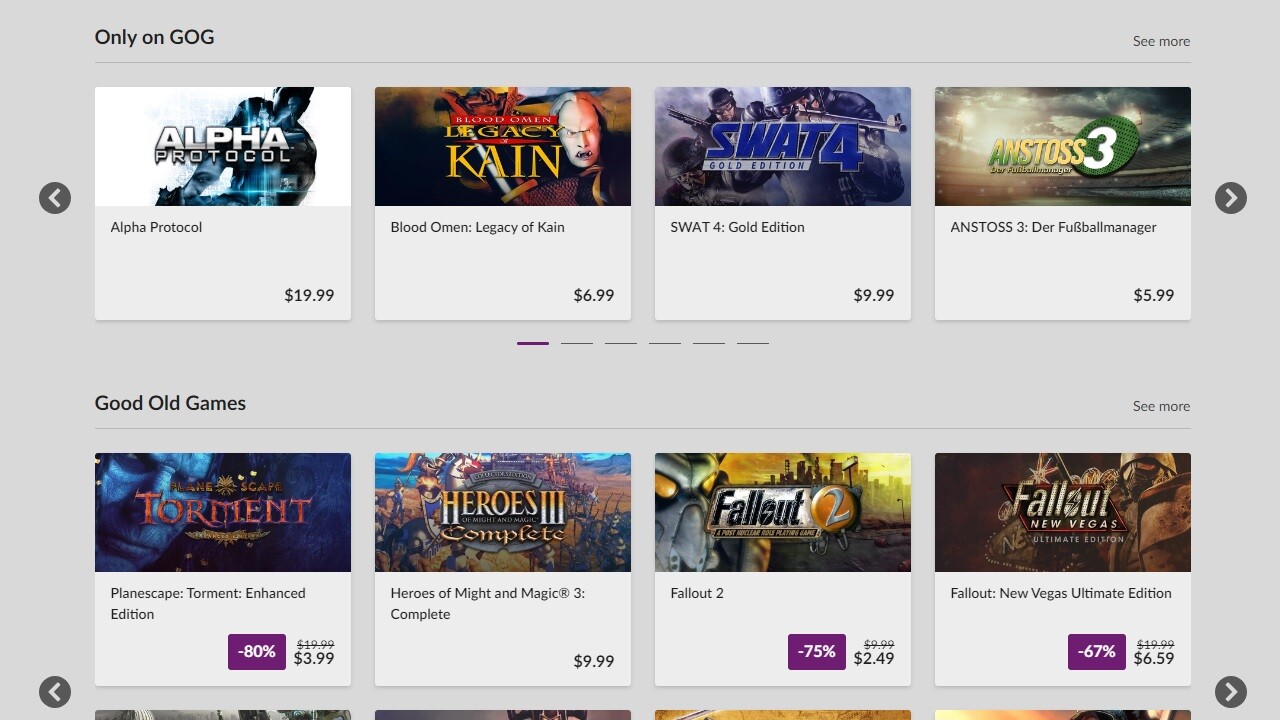 GOG Warns Users Cloud Saves Will Be Deleted After August if Over 200MB