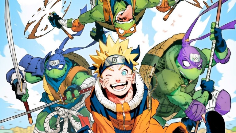 TMNT x Naruto Comic Book Crossover Begins November 2024