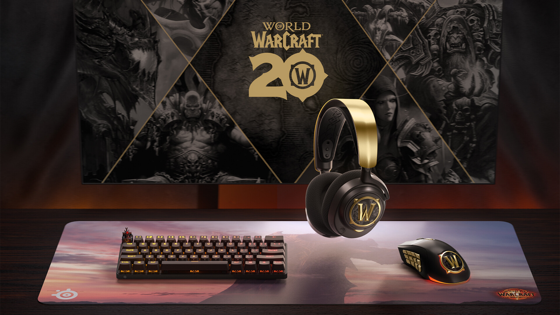 SteelSeries X Blizzard Entertainment Unveils A World Of Warcraft Collection