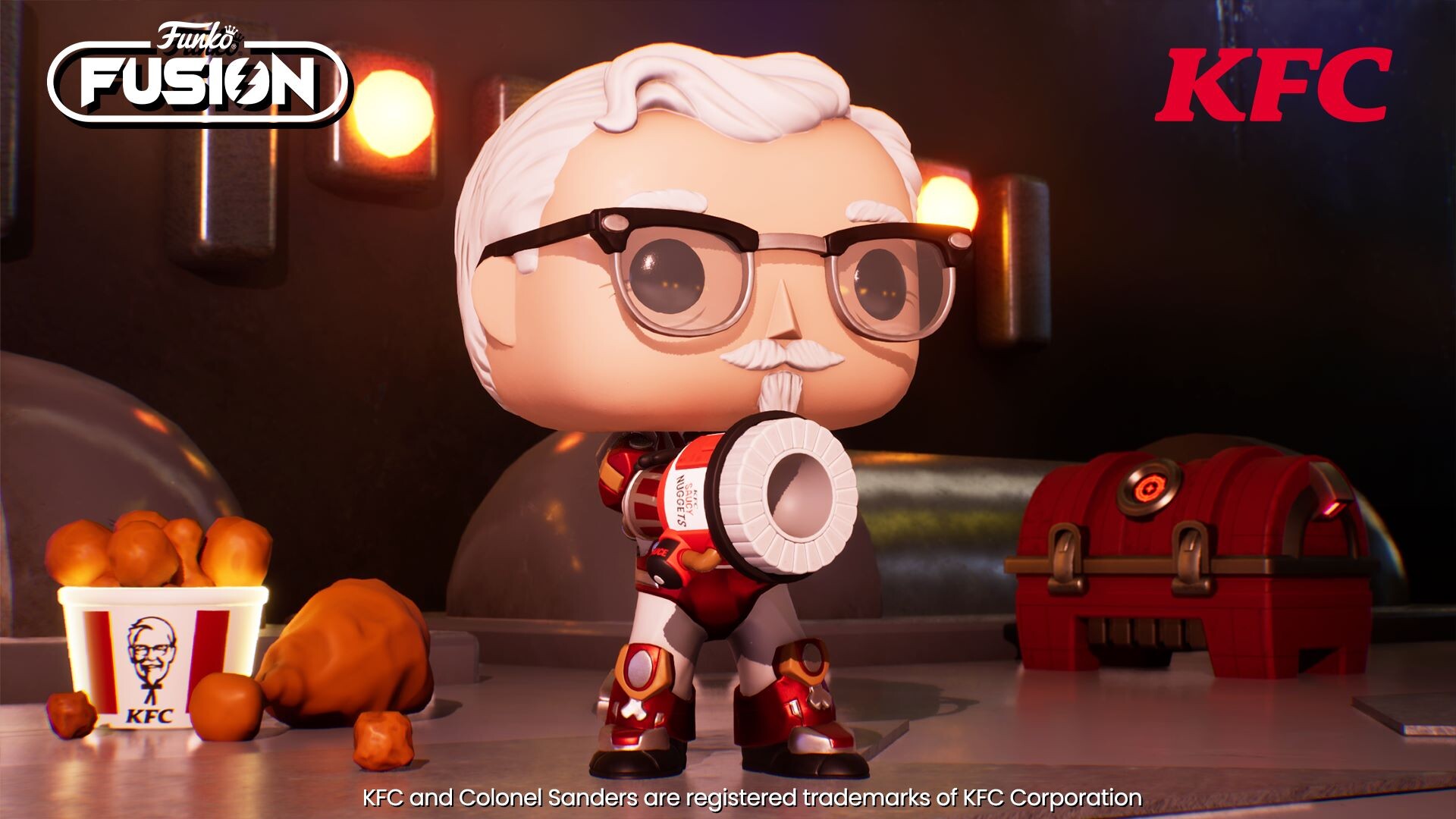 Funko Fusion Adds The Secret Recipe, Kfc'S Colonel Sanders To The Growing Roster Funko Fusion Adds The Secret Recipe, Kfc'S Colonel Sanders To The Growing Roster