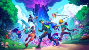 Lynked: Banner of the Spark Preview — Battling Bots & Building Shops