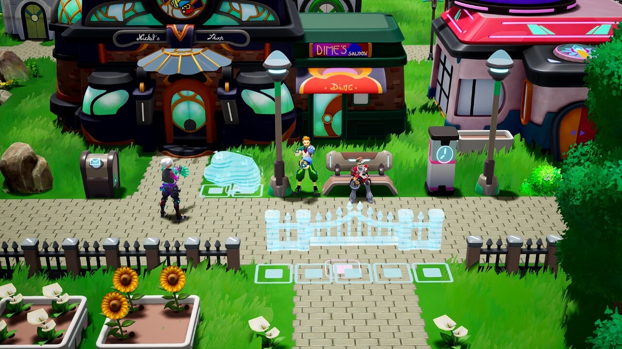 Lynked: Banner of the Spark Preview — Battling Bots & Building Shops