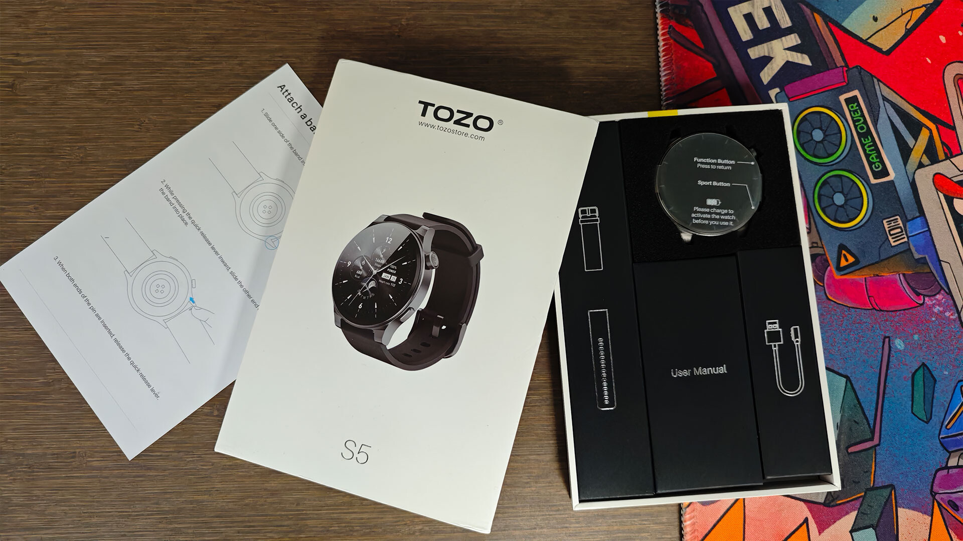 TOZO S5 Fitness Smartwatch Review