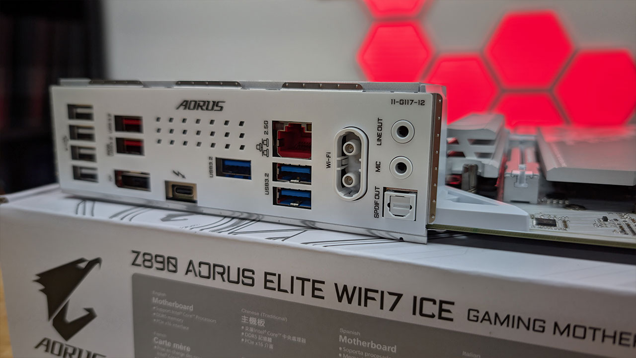 Gigabyte Z890 Aorus Elite Wifi7 Ice Motherboard Review