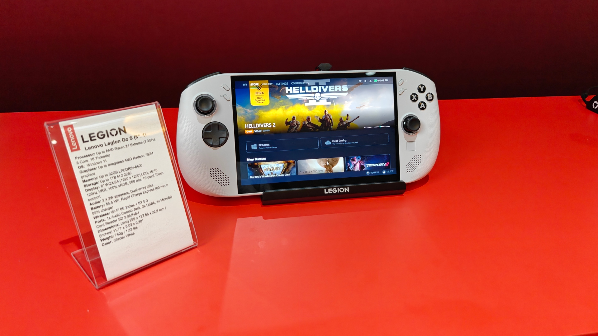 CES 2025: Lenovo Legion Handheld Ecosystem Sees New Legion Go S, Legion Tab & Legion Go 2 Prototype!