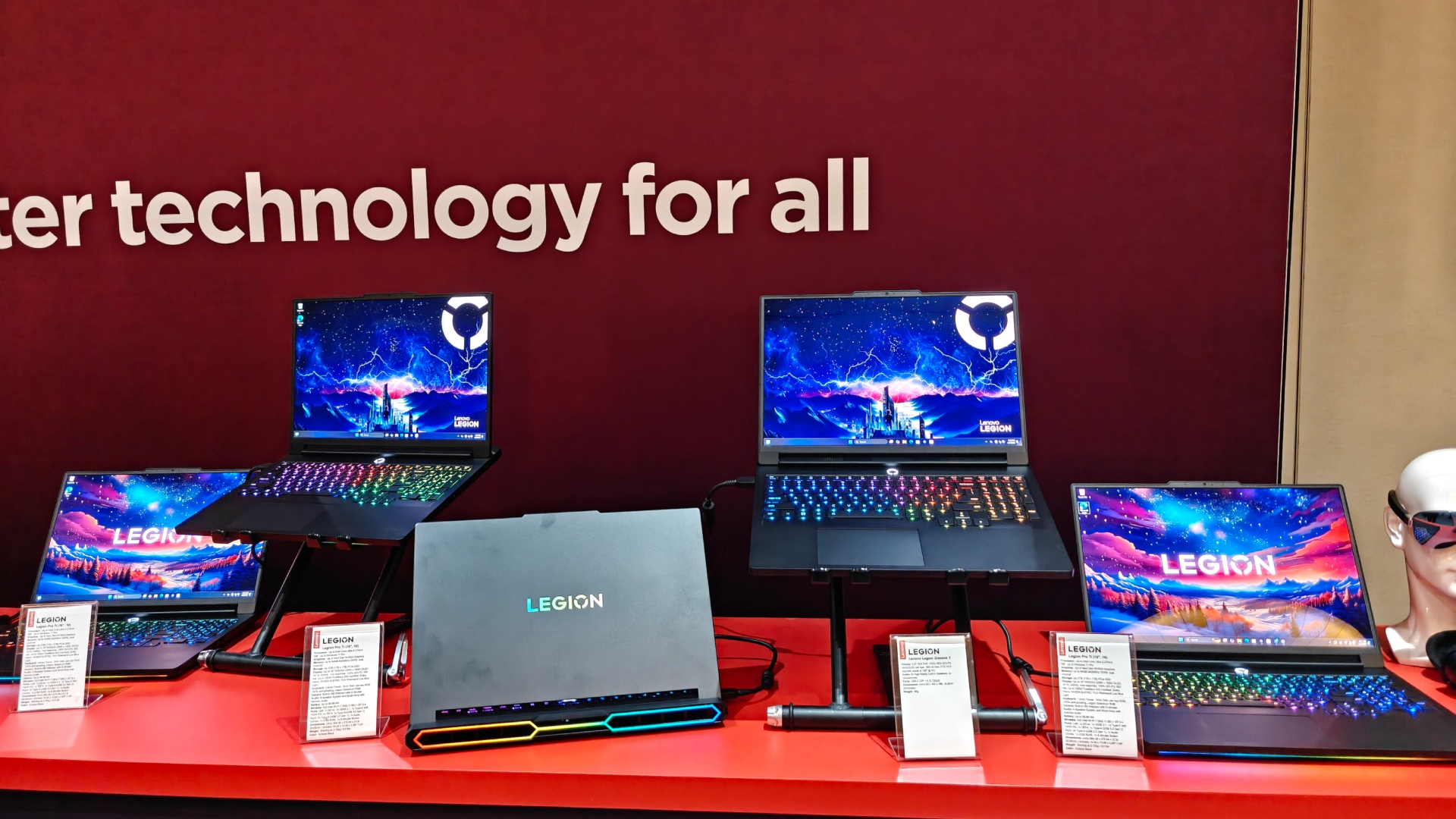 CES 2025: New & Improved Lenovo Legion Gaming Laptops, Desktops & Monitors