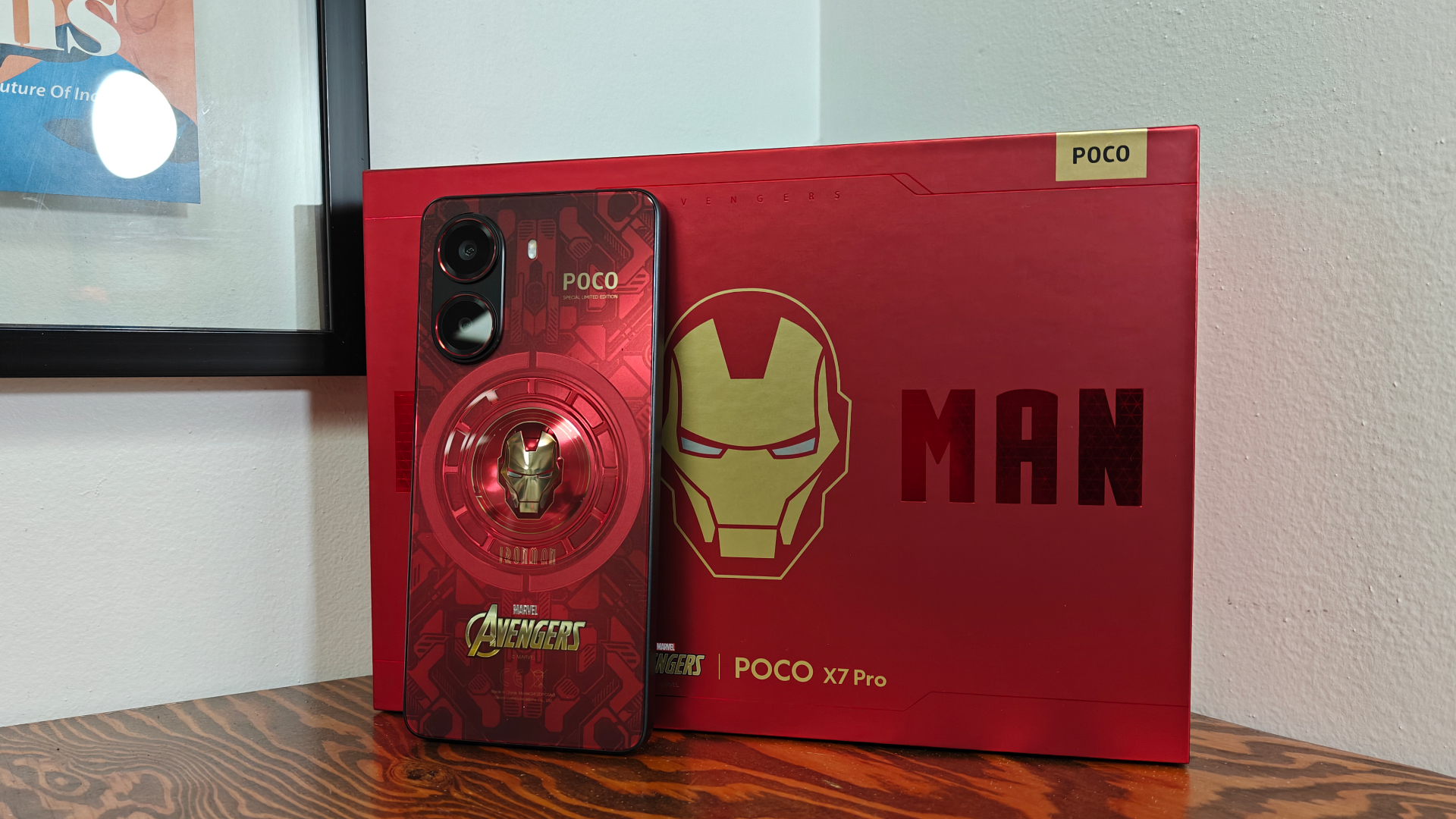 POCO X7 Pro Iron Man Edition Smartphone
