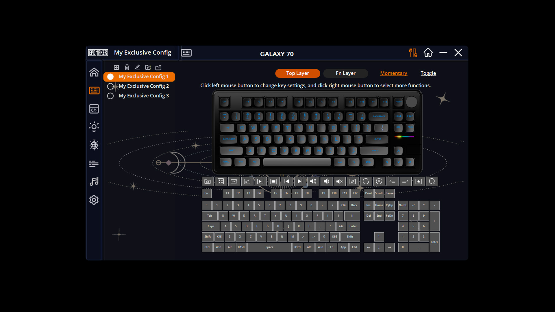 Epomaker Galaxy70 75% Mechanical Keyboard Review
