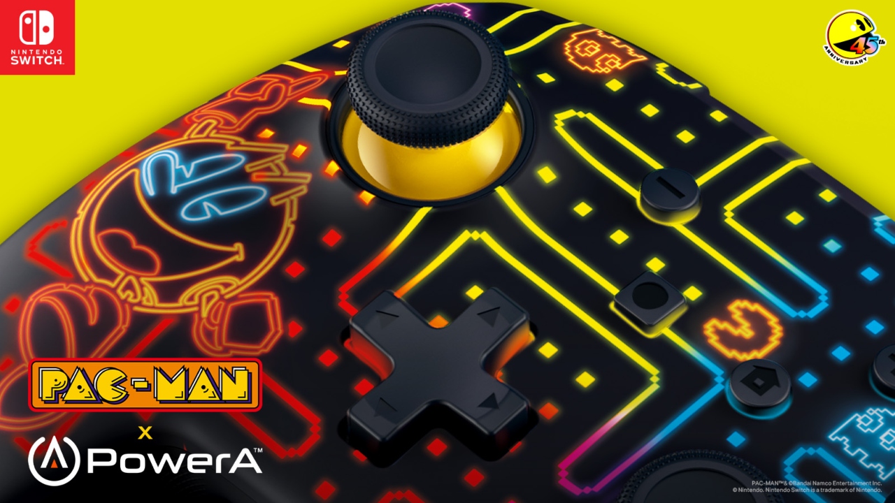 PowerA x Bandai Namco Celebrates 45 Years Of PAC-MAN 2