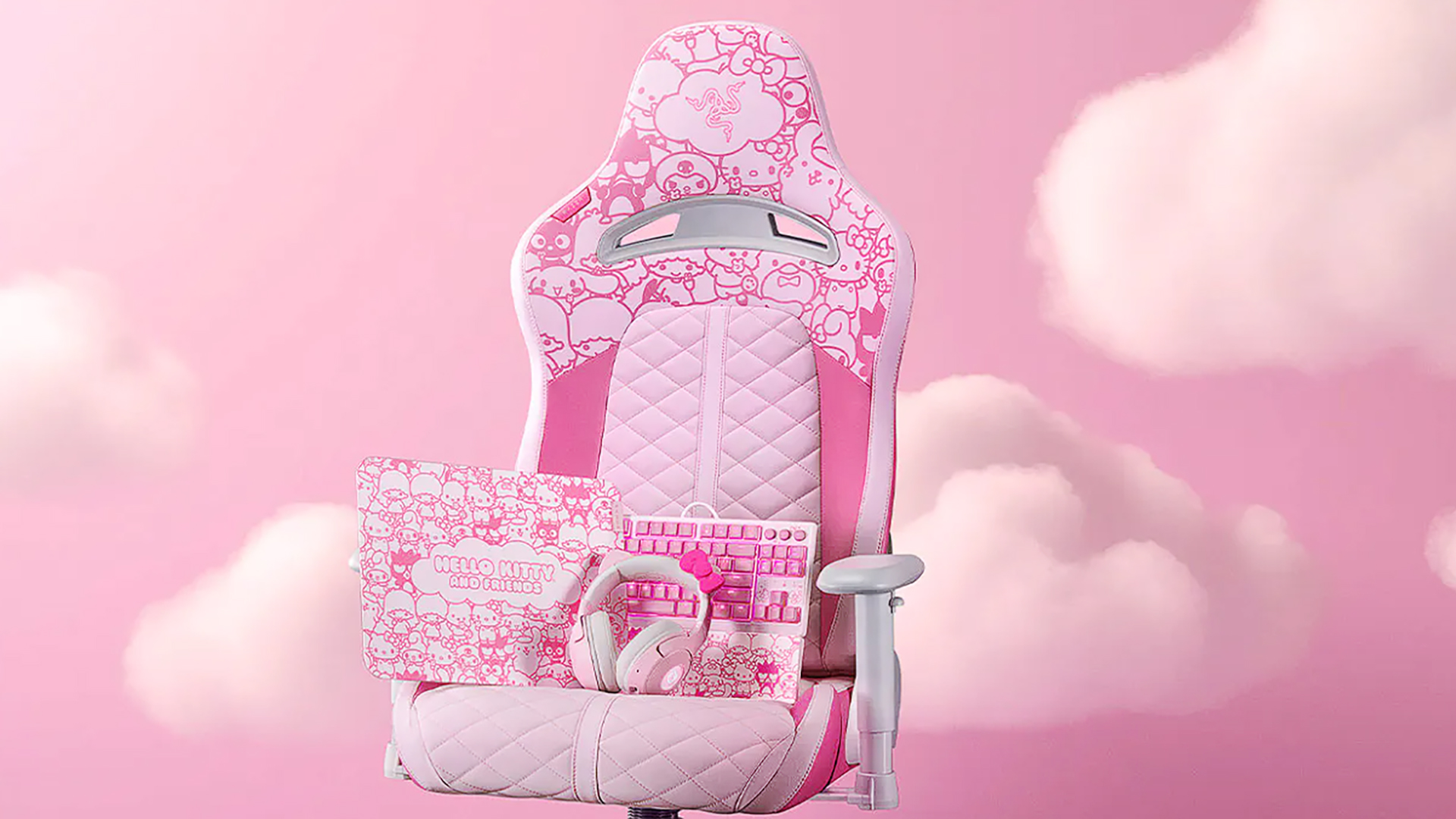 Razer Unveils The Razer | Kuromi Collection Sets With Gaming Chair, Keyboard, And More