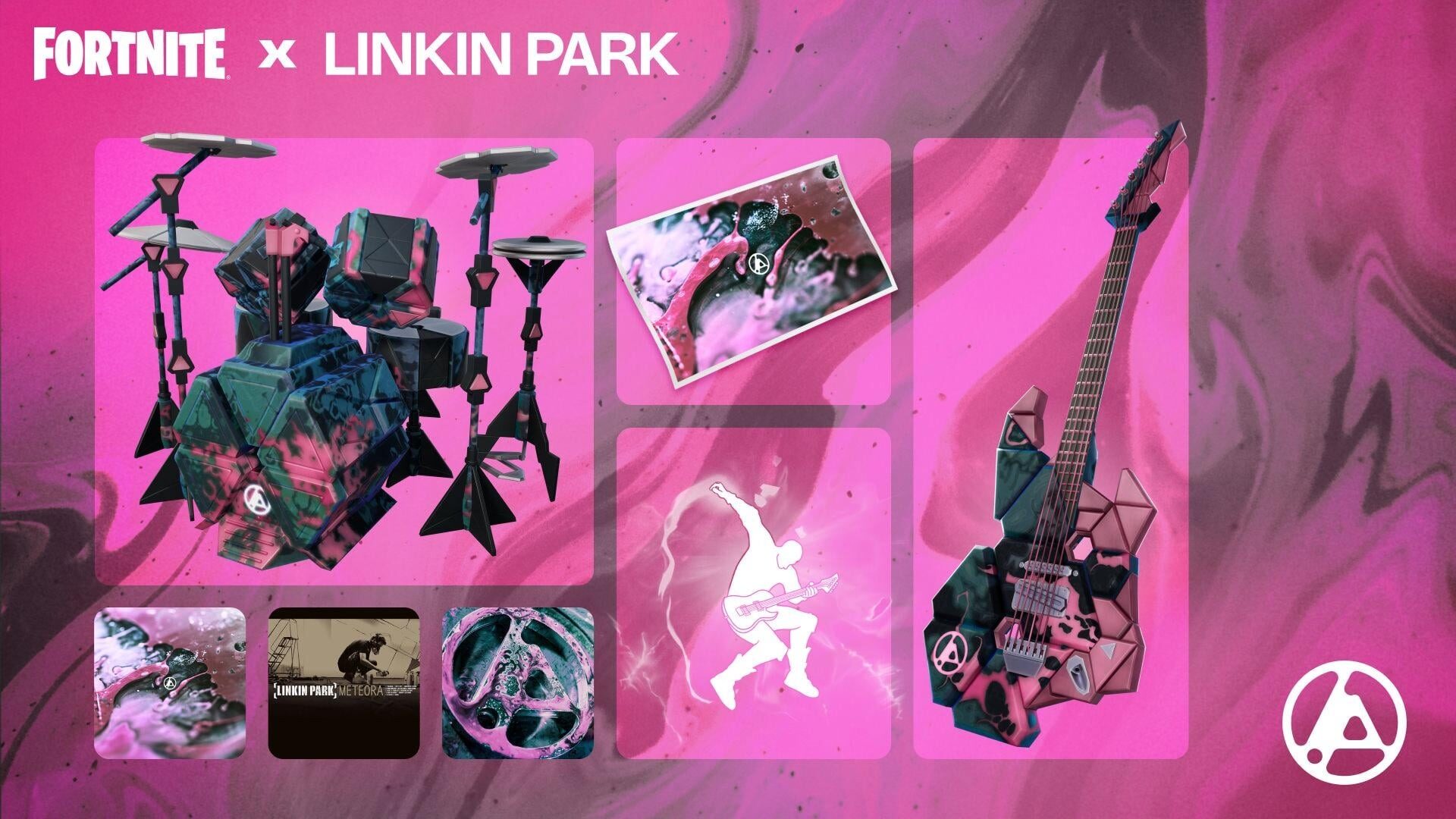CRKD Unveils NEO S LINKIN PARK Edition Controller for Fortnite Festival