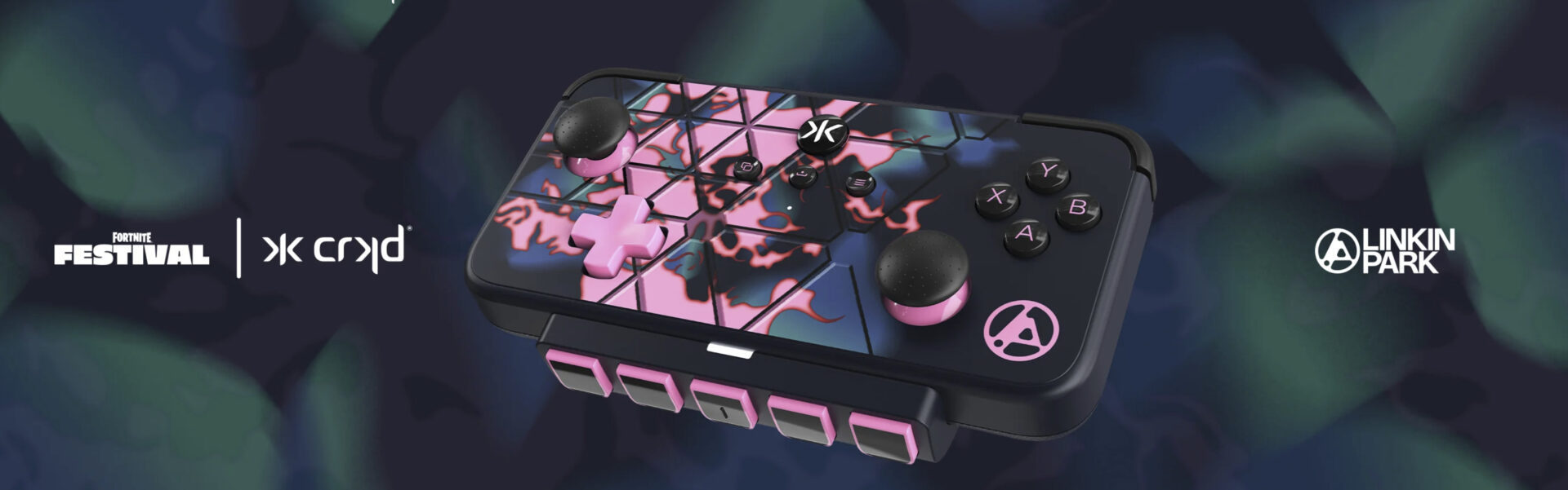CRKD Unveils NEO S LINKIN PARK Edition Controller for Fortnite Festival