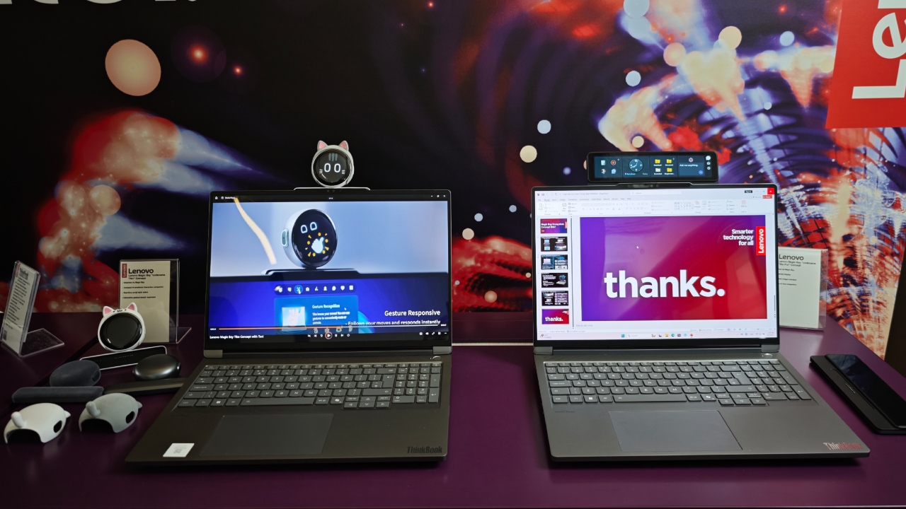 MWC 2025: Lenovo Brings Proof of Concept Devices in Spades