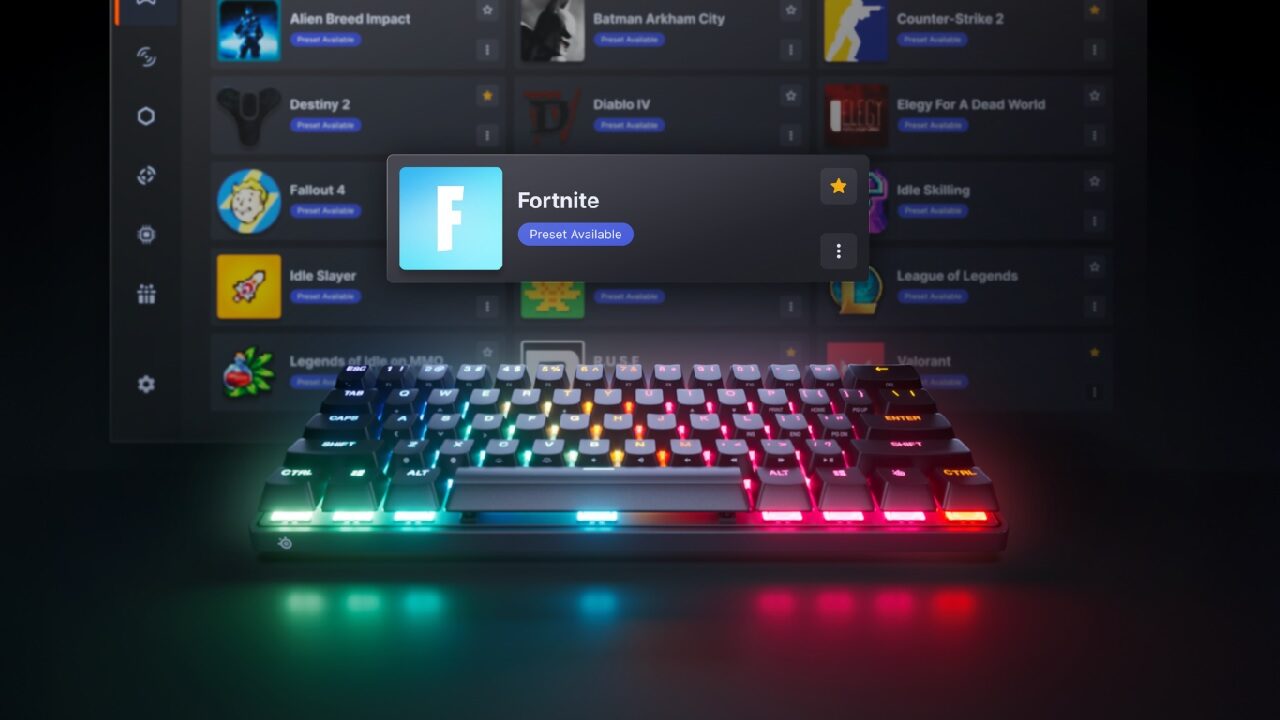 SteelSeries Apex Pro Gen 3 Adds a Mighty Mini Keyboard To The Lineup