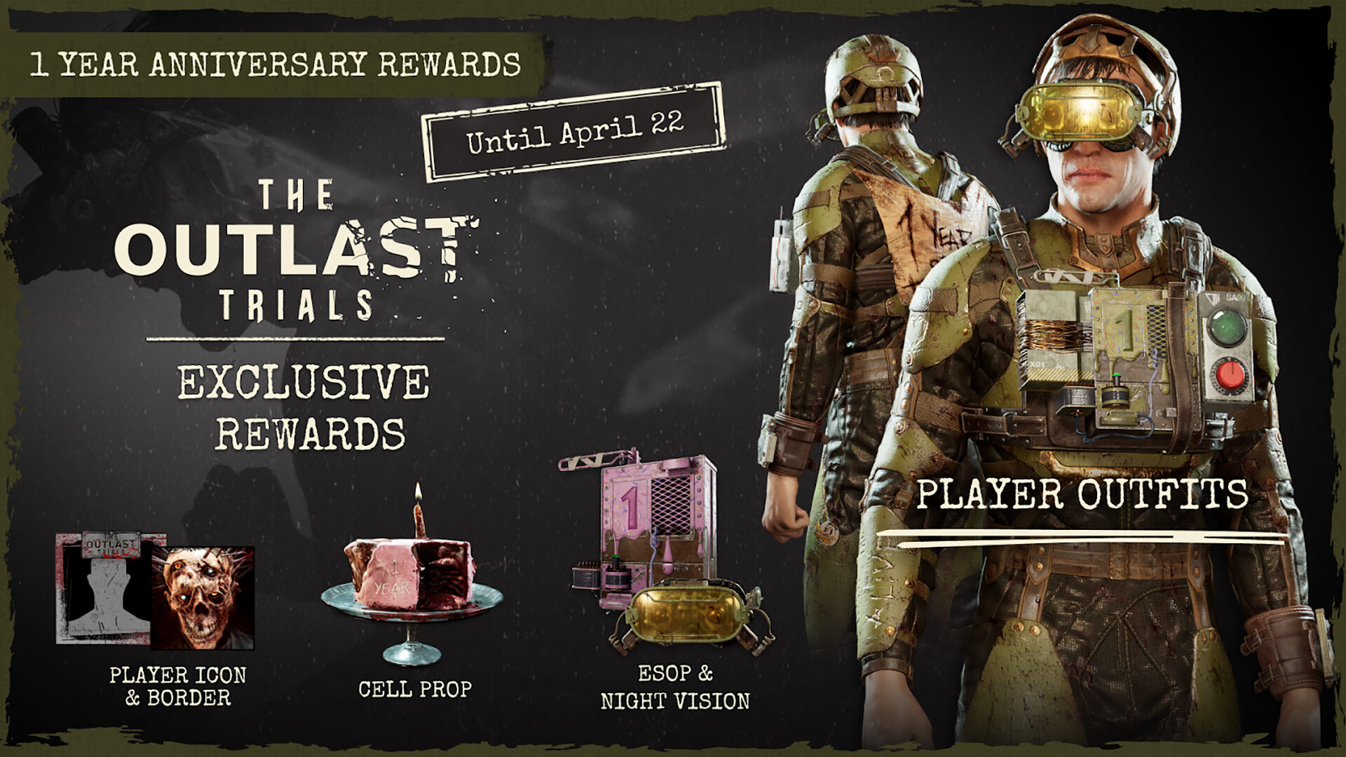 The Outlast Trials Launch Season 2.1, Featuring Two New MK-Challenges, Cosmetics, and More