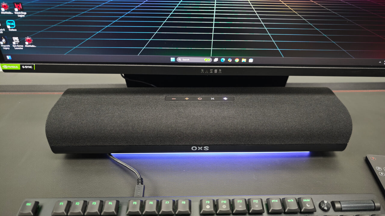 Oxs S2 Thunder Lite 2.0 Compact Gaming Soundbar Review