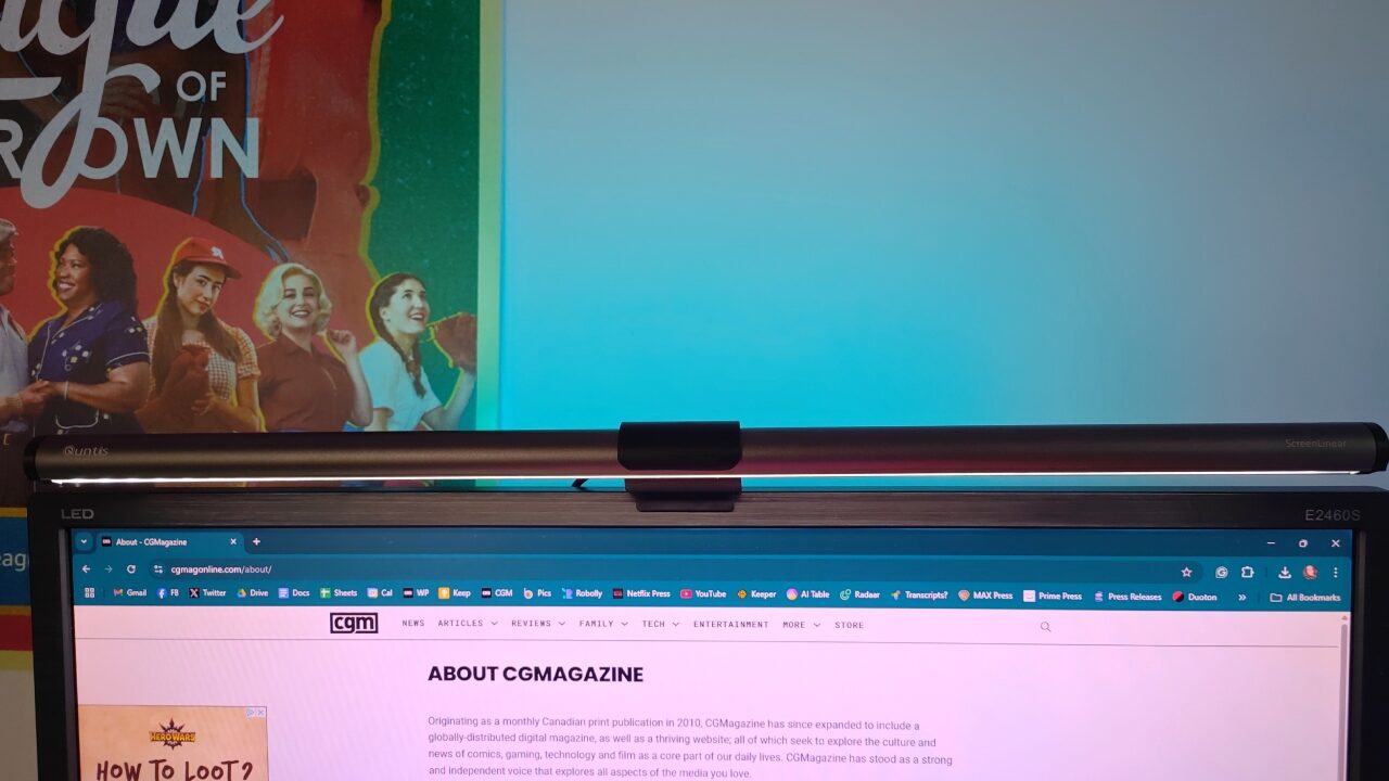 Quntis RGB Pro+ Monitor Light Bar with Remote Review