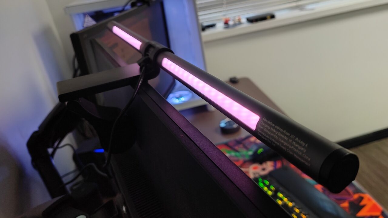 Quntis RGB Pro+ Monitor Light Bar with Remote Review