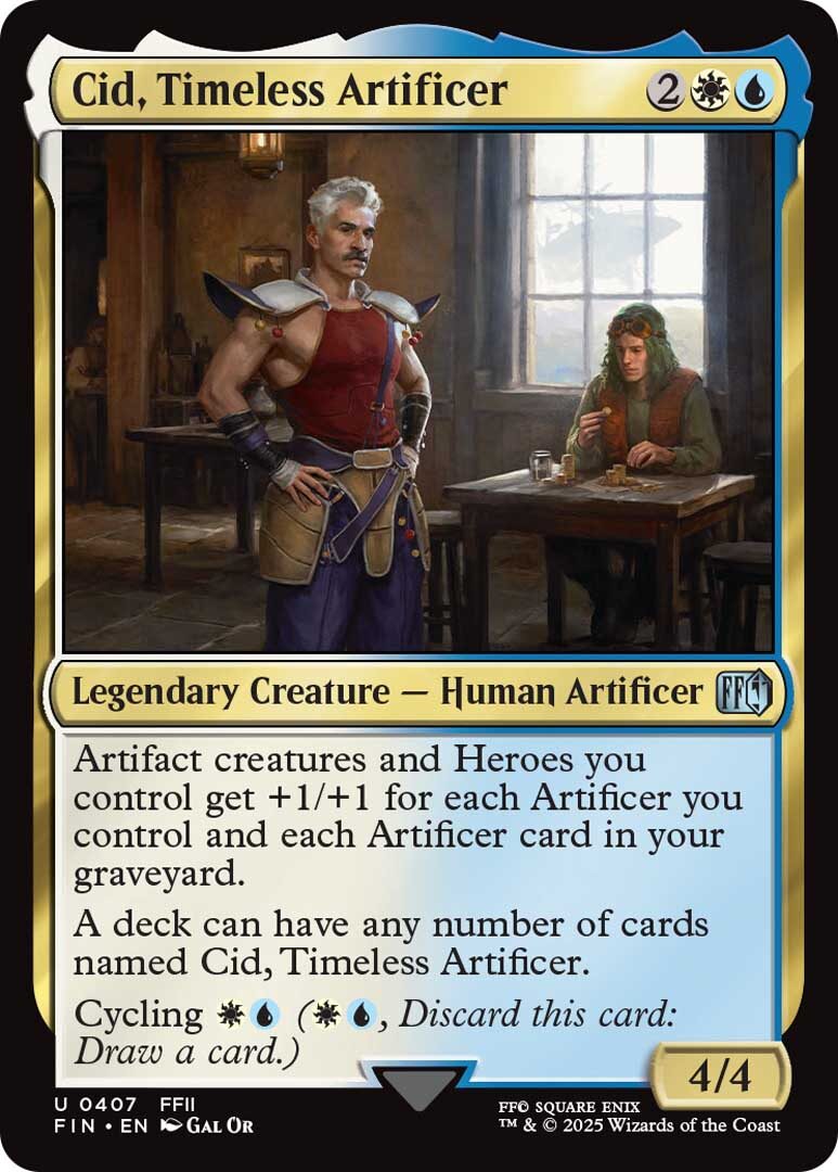PAX East 2025 Reveals New Magic: the Gathering Final Fantasy Cards & Artwork