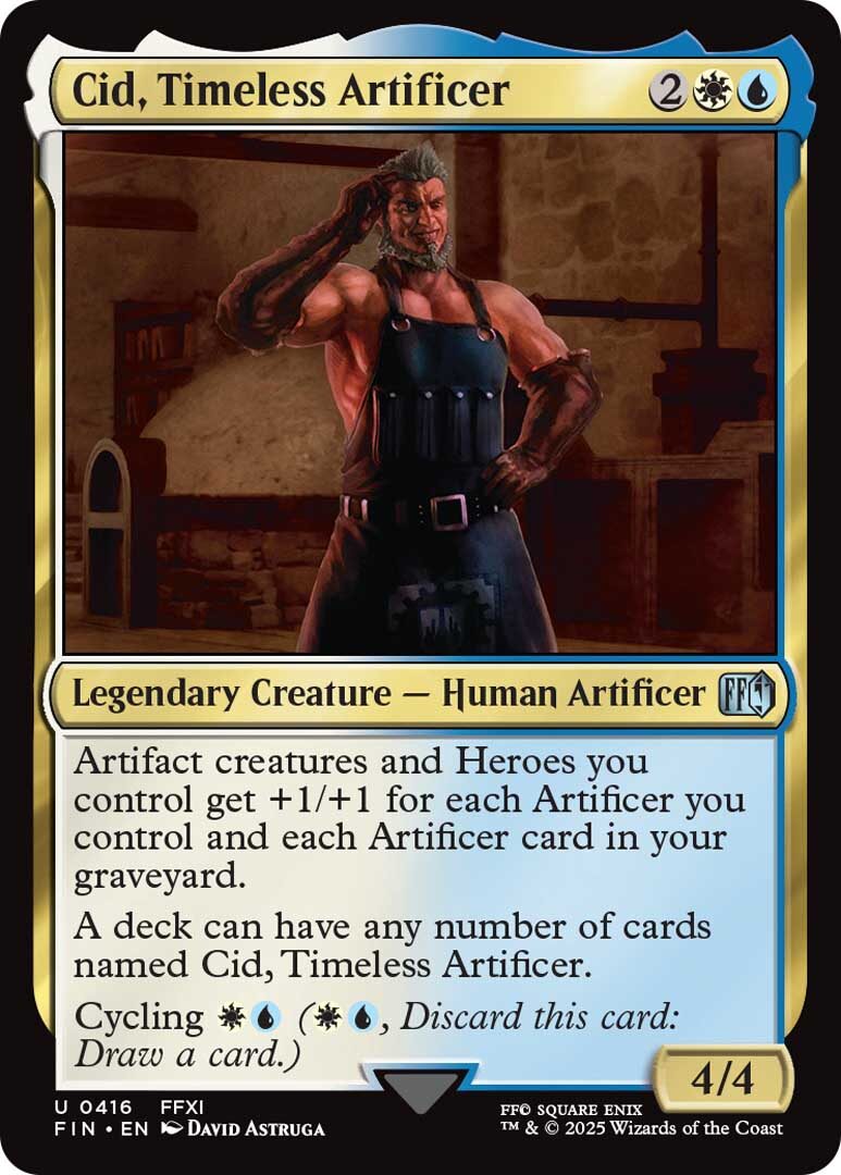 PAX East 2025 Reveals New Magic: the Gathering Final Fantasy Cards & Artwork