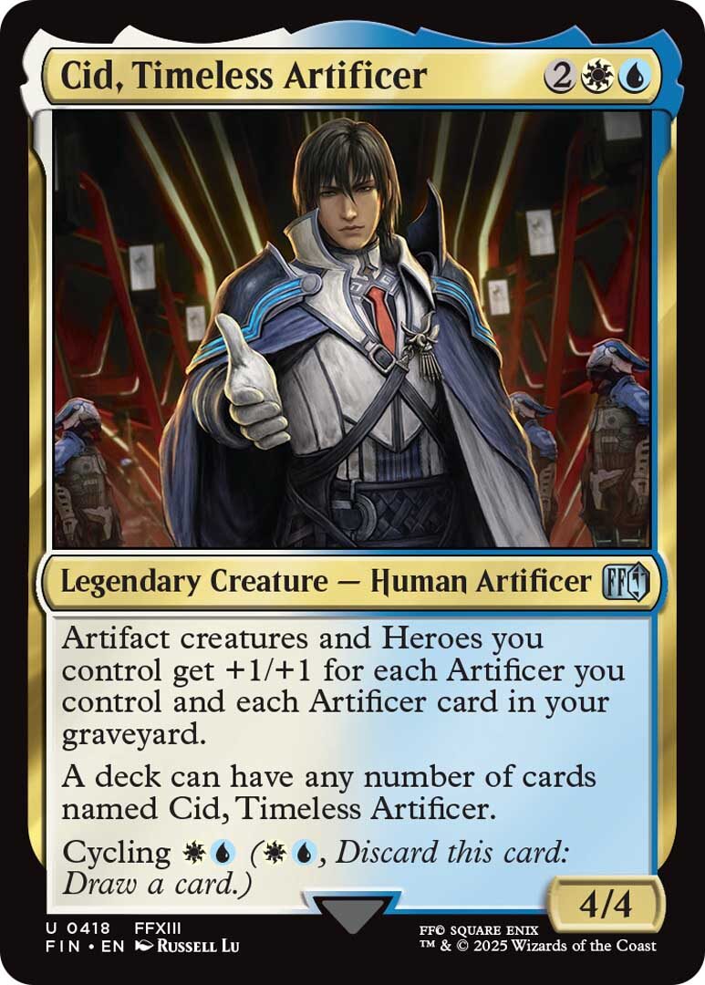 PAX East 2025 Reveals New Magic: the Gathering Final Fantasy Cards & Artwork
