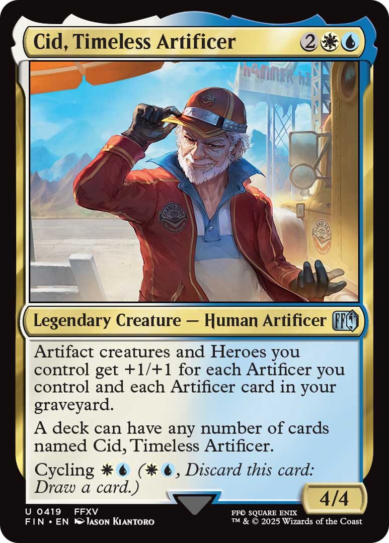 PAX East 2025 Reveals New Magic: the Gathering Final Fantasy Cards & Artwork