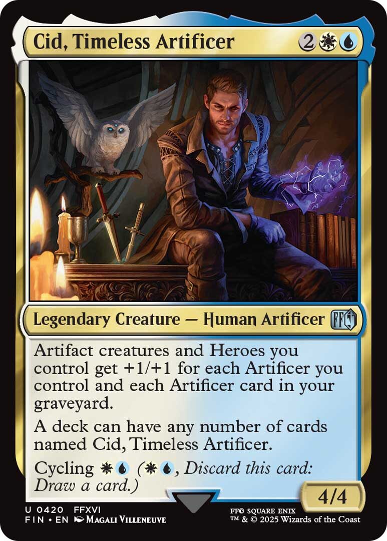 PAX East 2025 Reveals New Magic: the Gathering Final Fantasy Cards & Artwork