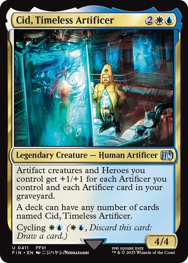 PAX East 2025 Reveals New Magic: the Gathering Final Fantasy Cards & Artwork