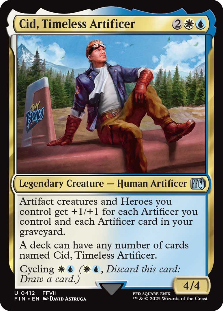 PAX East 2025 Reveals New Magic: the Gathering Final Fantasy Cards & Artwork