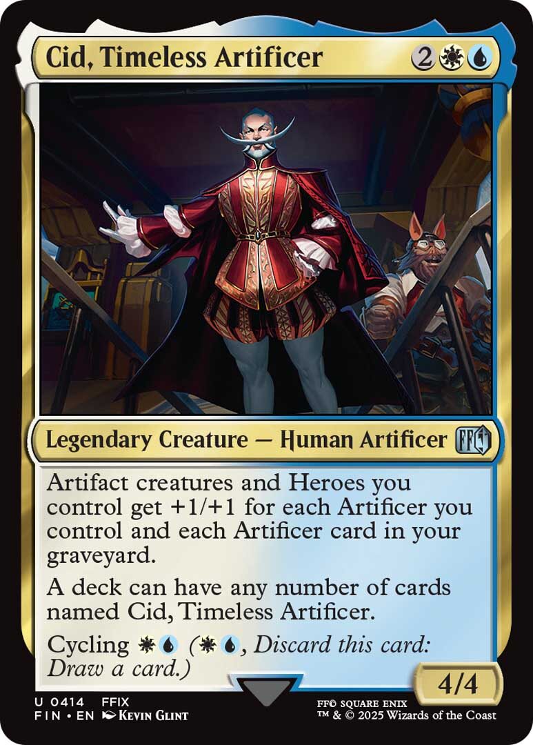 PAX East 2025 Reveals New Magic: the Gathering Final Fantasy Cards & Artwork