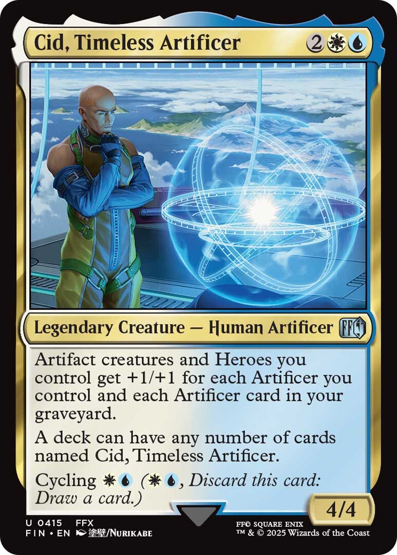PAX East 2025 Reveals New Magic: the Gathering Final Fantasy Cards & Artwork