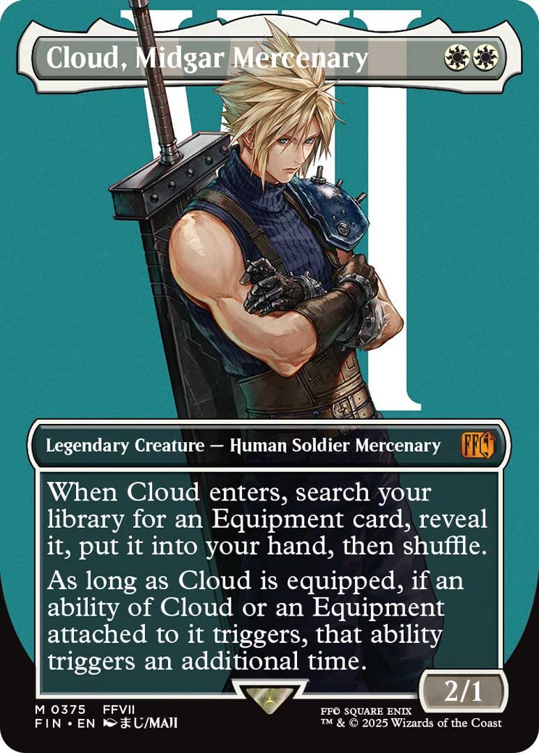 PAX East 2025 Reveals New Magic: the Gathering Final Fantasy Cards & Artwork
