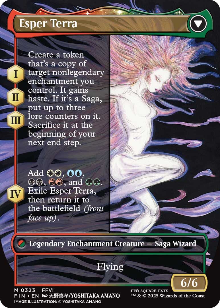 PAX East 2025 Reveals New Magic: the Gathering Final Fantasy Cards & Artwork
