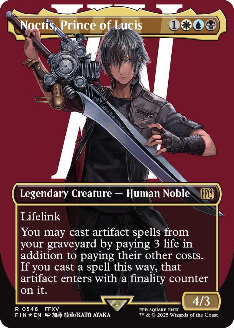 PAX East 2025 Reveals New Magic: the Gathering Final Fantasy Cards & Artwork