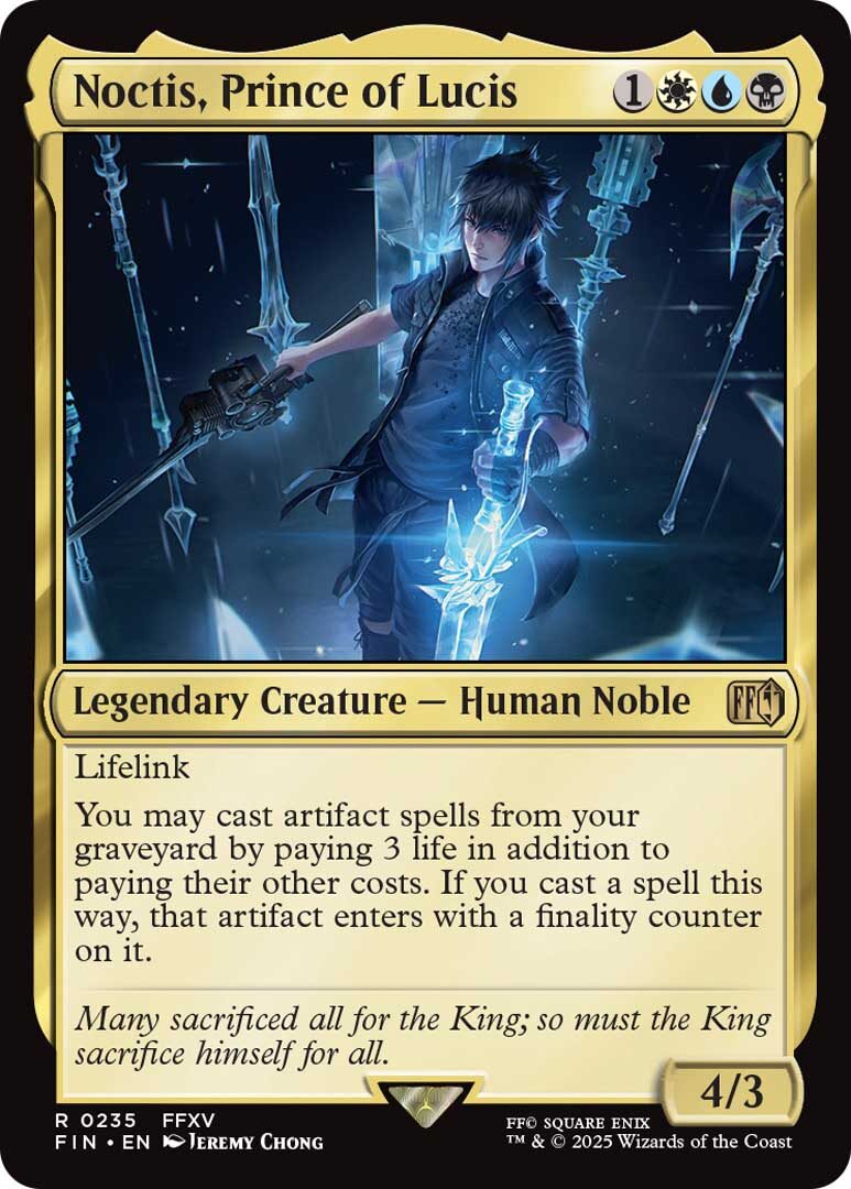 PAX East 2025 Reveals New Magic: the Gathering Final Fantasy Cards & Artwork